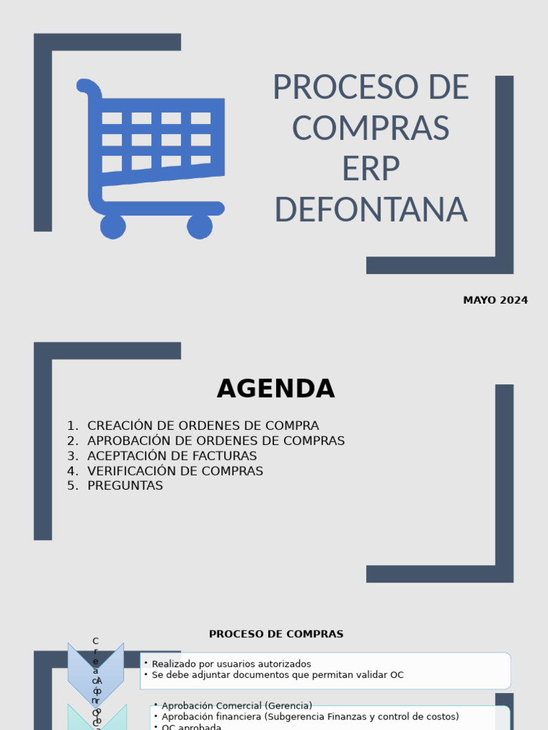 Proceso de Compras en ERP Defontana | PDF | Informática