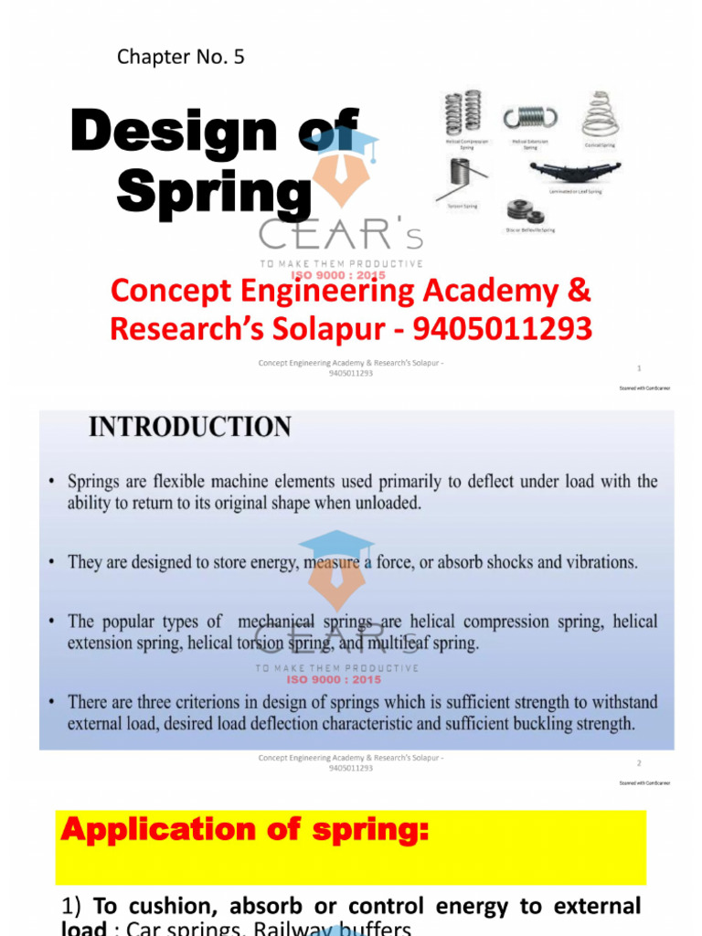 EMD 5 Spring | PDF