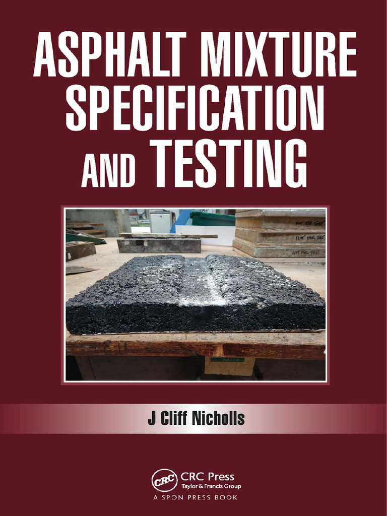 Asphalt Mixture Testing and Specifications | PDF | Road Surface | Concrete