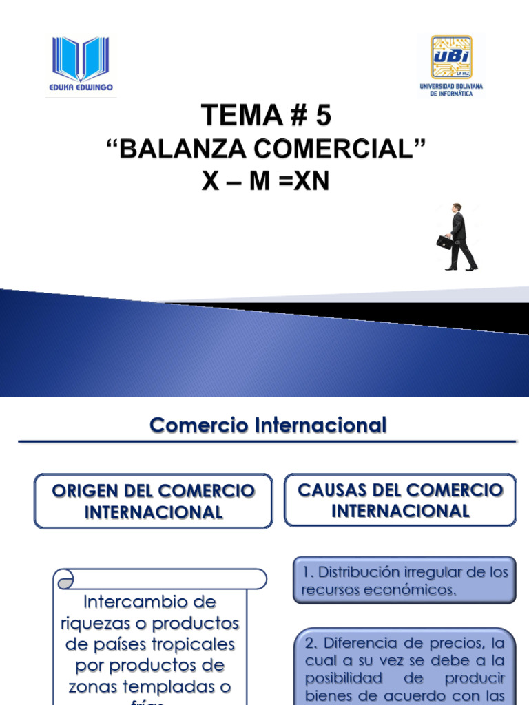 Causas y Ventajas del Comercio Internacional | PDF | El comercio ...