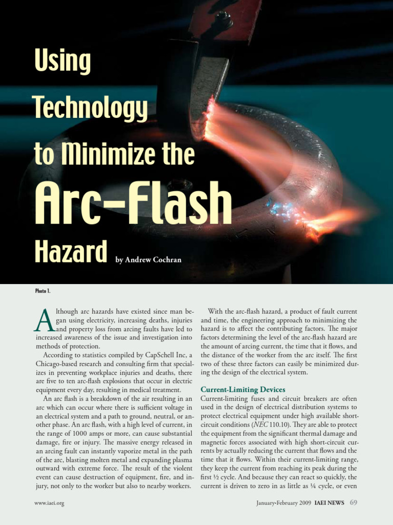 UsingTechnology Arc Flash | PDF | Electric Arc | Electrical Components