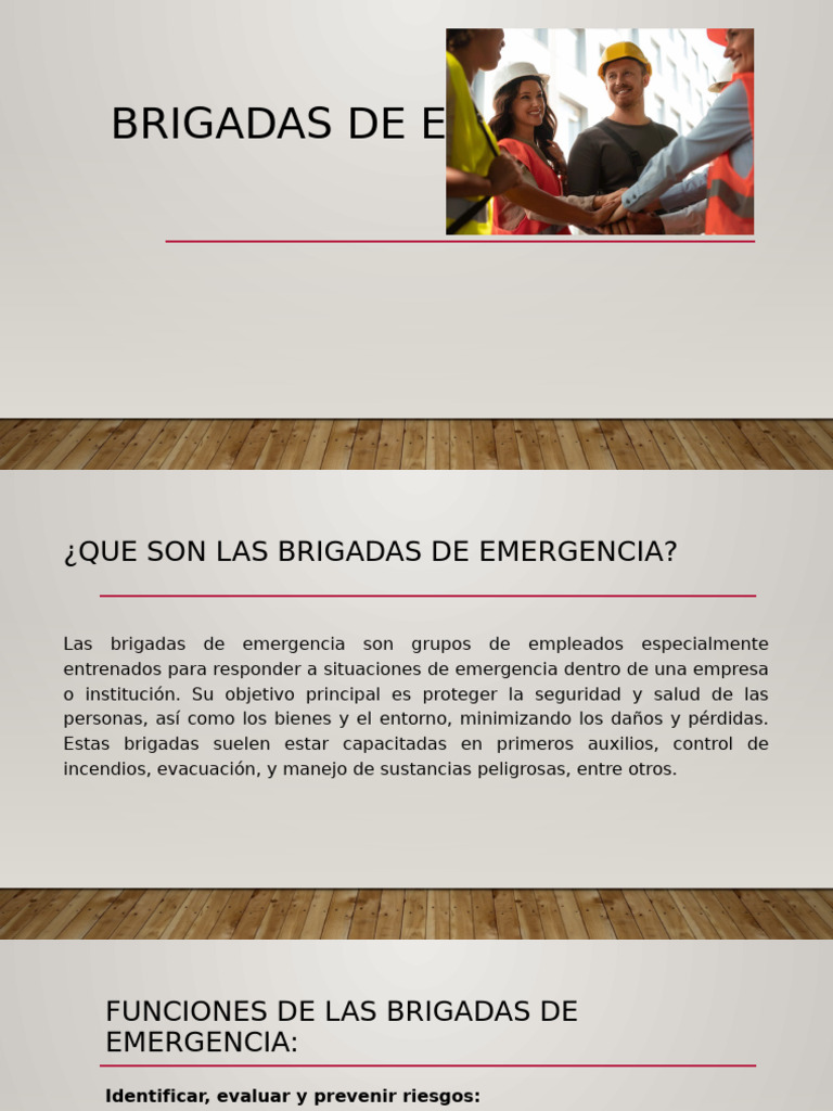 Brigadas de Emergencia | PDF | Valores | Protección contra incendios