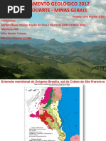 Mapeamento Geológico - Lima Duarte