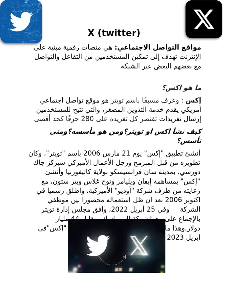 X (Twitter) | PDF