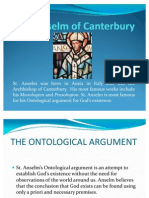 Ontological Argument PPT Edited