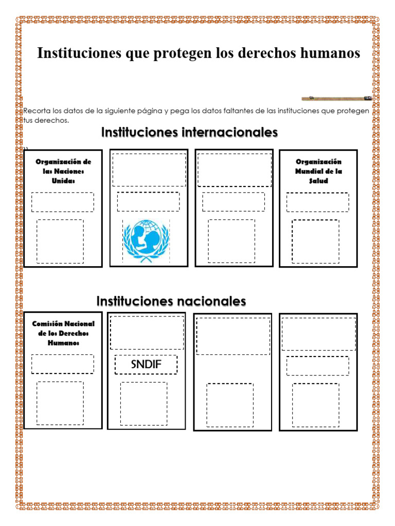 Instituciones que protegen derechos humanos | PDF