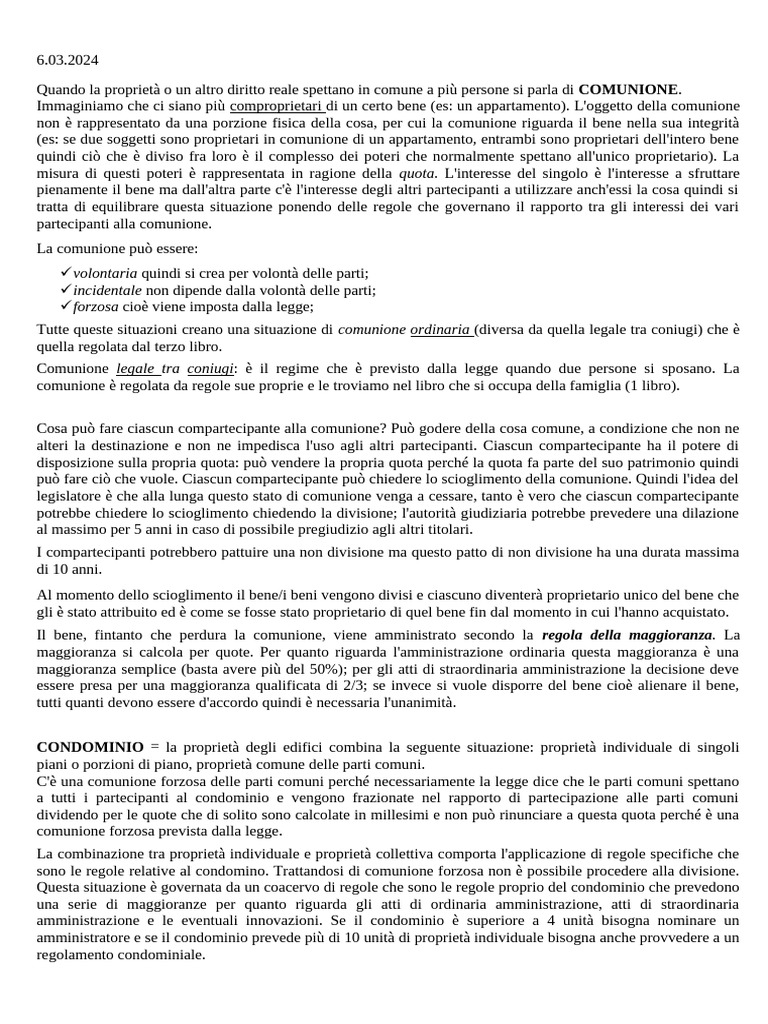 Diritto Privato 06 03 | PDF
