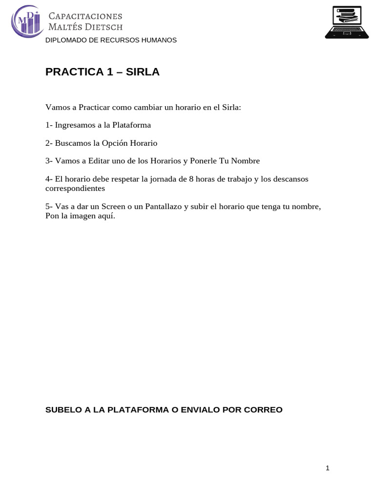 Cambiar Horario en Sirla: Guía Práctica | PDF