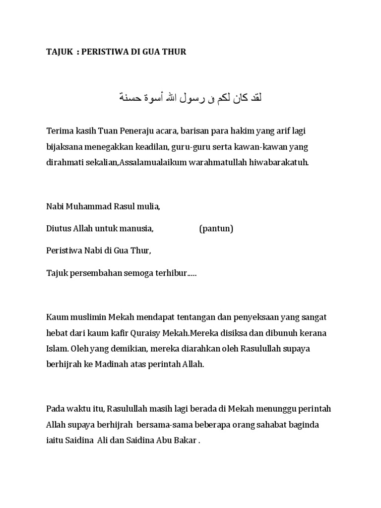 Peristiwa Di Gua Thur Baru Pdf