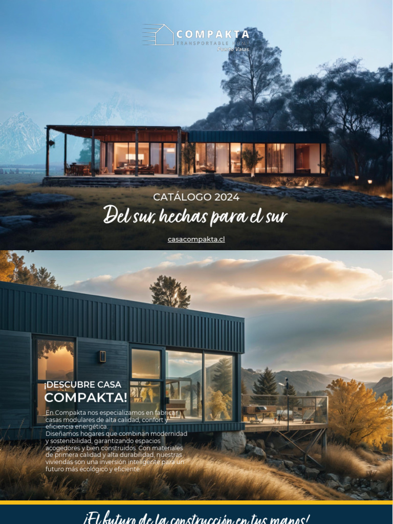 Casas Compakta: Innovación Modular | PDF