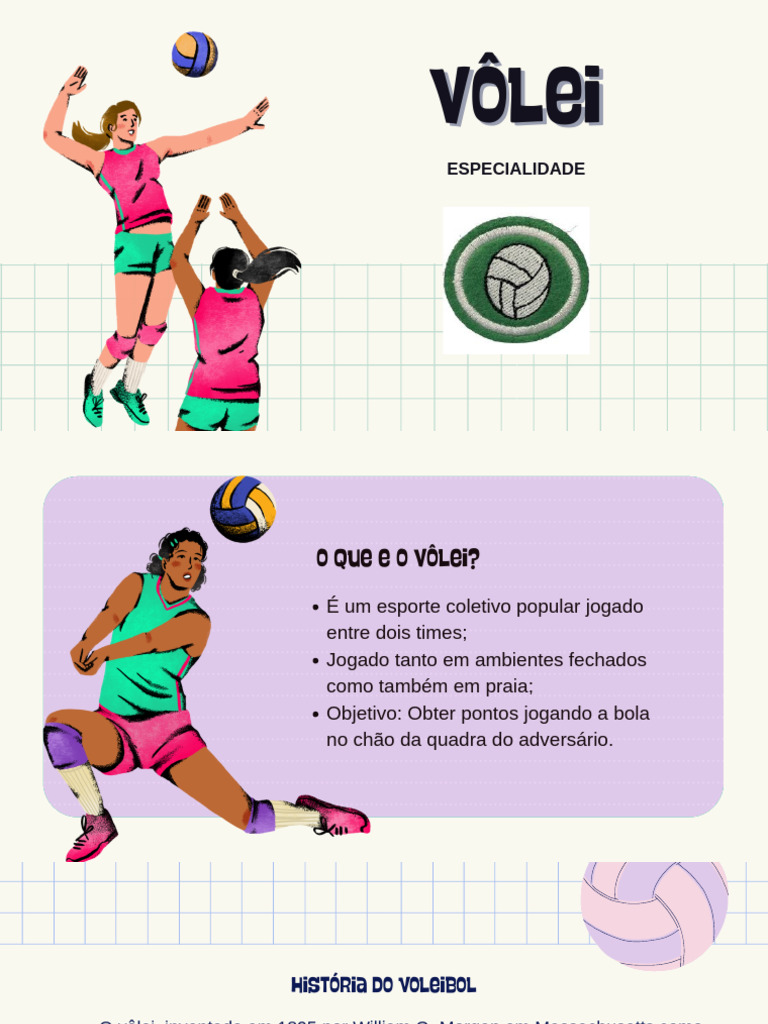 Regras e História do Voleibol | PDF | Voleibol | Jogos com bola