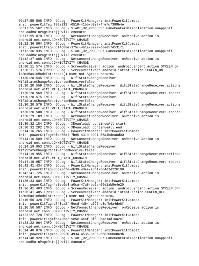 Android Connectivity Log Analysis | PDF