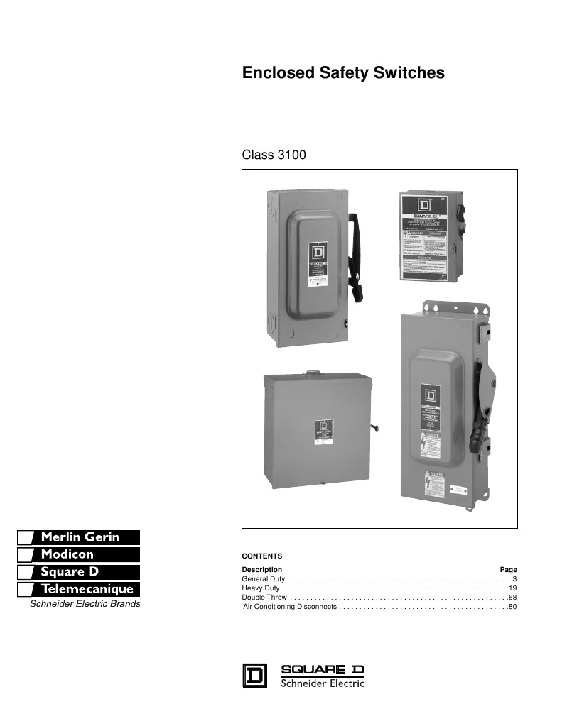 Safety Switch PDF Fuse (Electrical) Switch