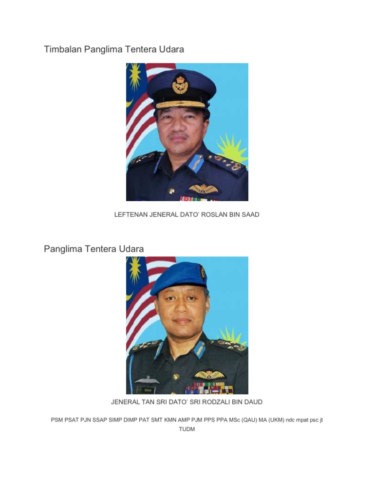 Panglima Tentera Udara Adanctzx