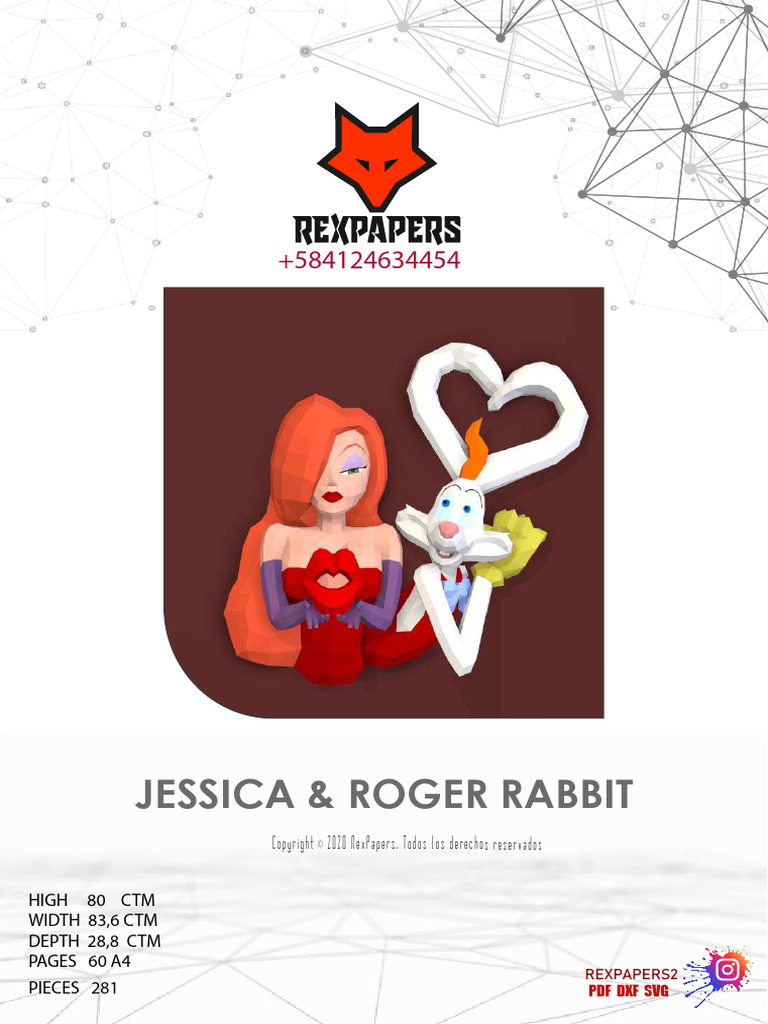 Jessica y Roger Rabbit: Documentación 60 Páginas | PDF