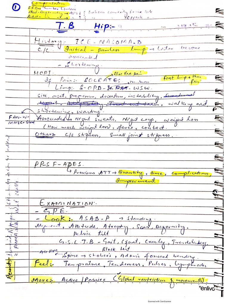 Long Cases Notes | PDF