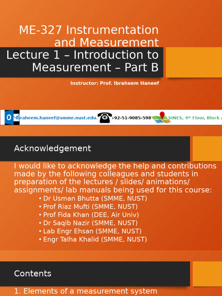 Introduction to Measurement Systems | PDF | Sensor | Thermocouple