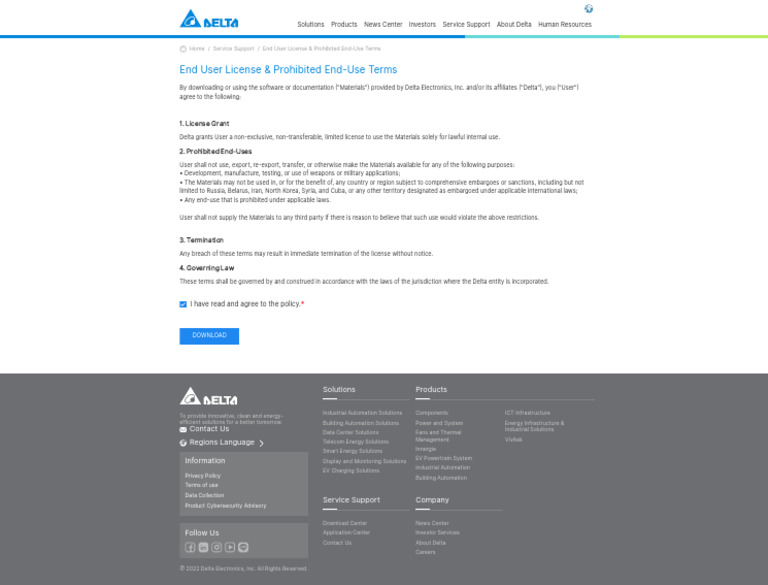 Delta - Download Center | PDF