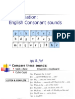 Pronunciation: English Consonant Sounds