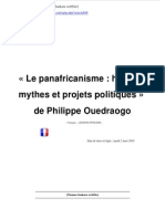 Panafricanisme PhilippeOuedraogo