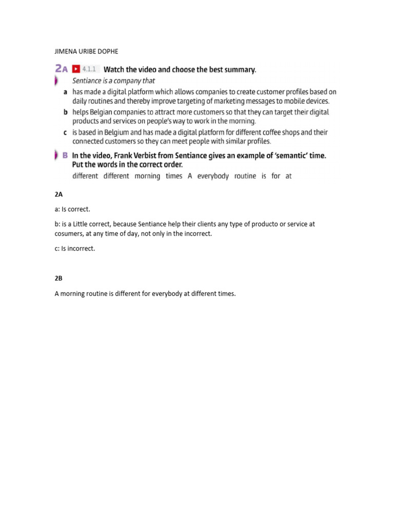 Lesson 2 Listening | PDF