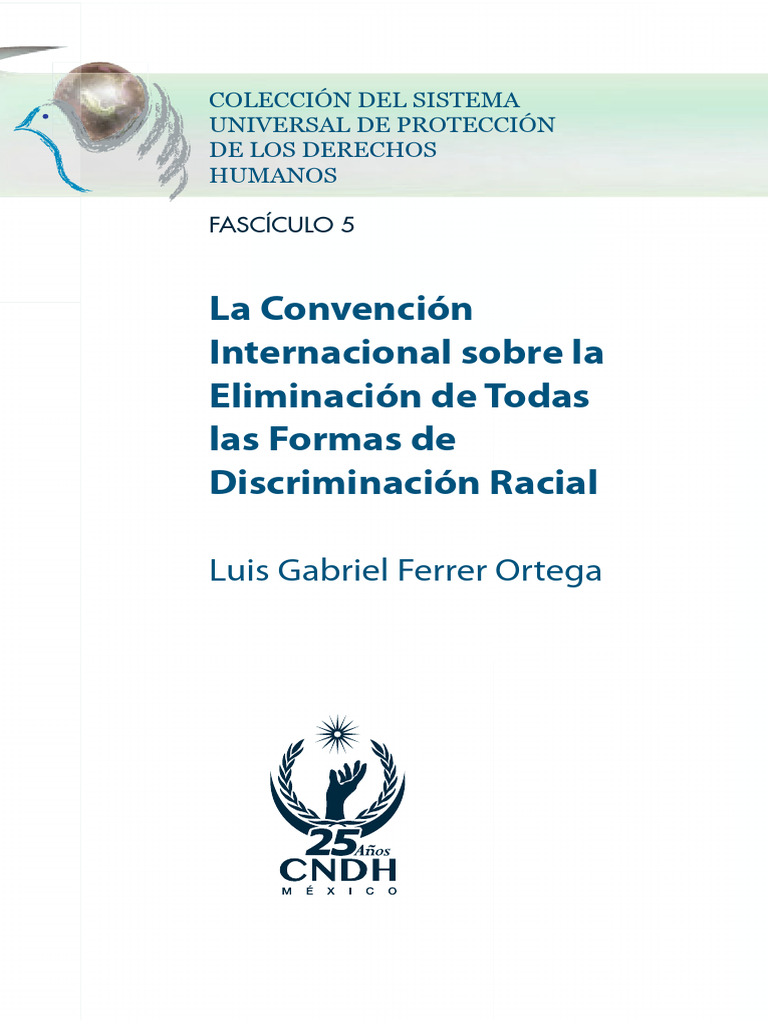 Convención contra la Discriminación Racial | PDF | Derechos humanos ...