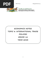 Circular Flow Model in Grade 12 Economics | PDF | Gross Domestic ...