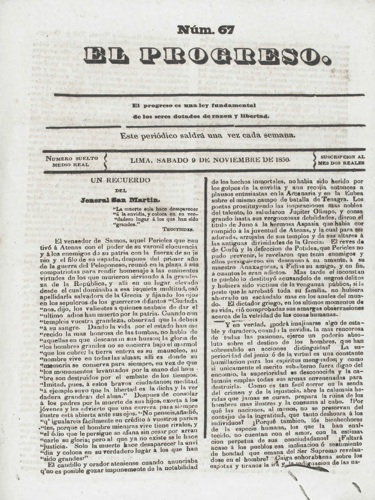 El Progreso N° 67 | PDF