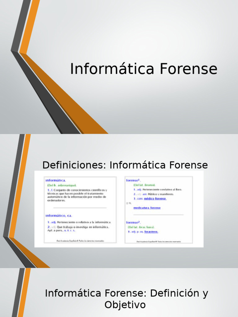 Informática Forense Cla | PDF | Informática forense | Ciencia forense
