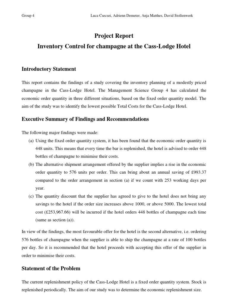 Poor inventory management case study image