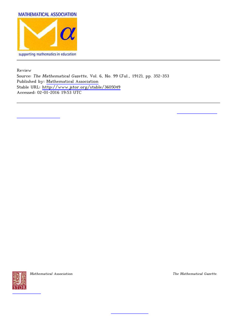 10.2307 3605049 | PDF | Geometry | Mathematics