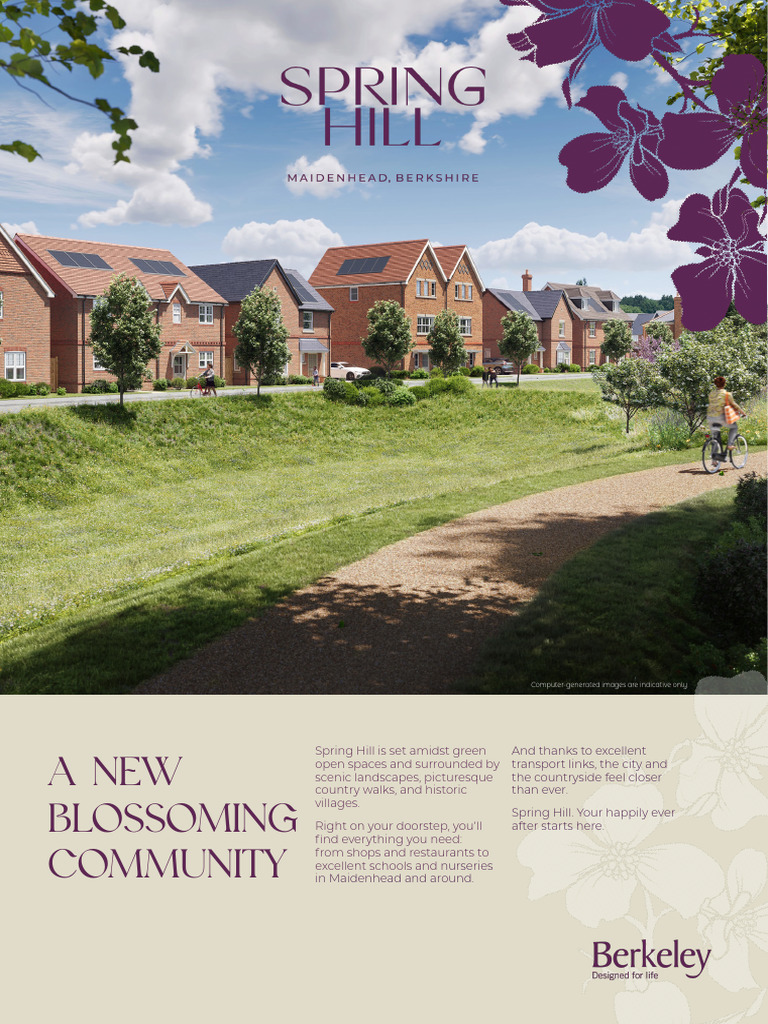 New Homes at Spring Hill Maidenhead | PDF | Identity Document