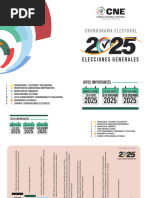 Calendario Electoral 2026: Fechas Clave | PDF | Votación | Elecciones