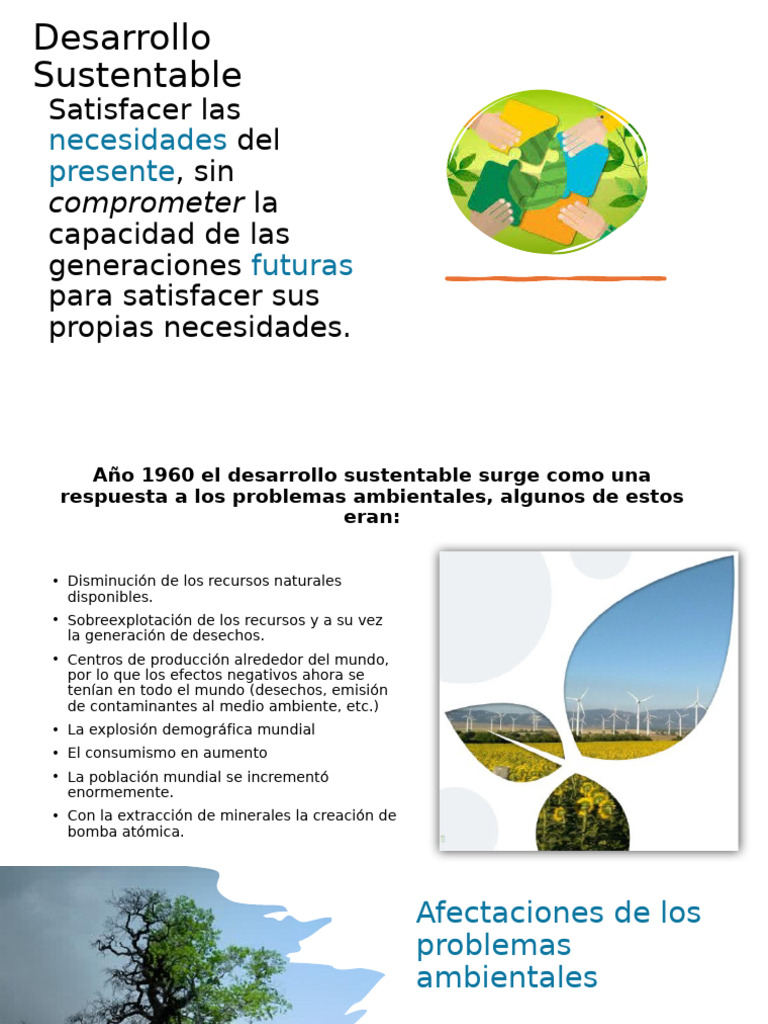 Desarrollo Sustentable y Recursos Naturales | PDF | Sustentabilidad ...