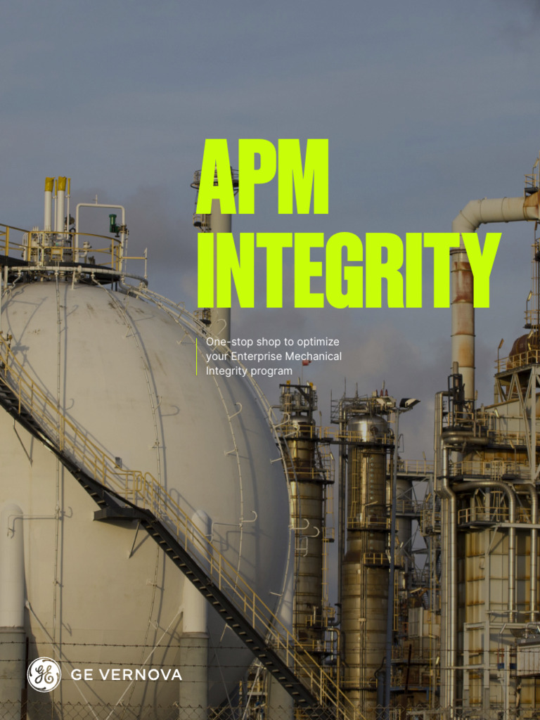 Optimize Mechanical Integrity with APM | PDF | Risk | Reliability ...