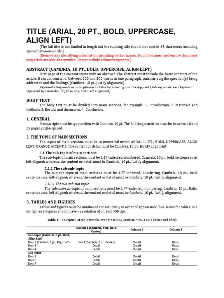 Document Formatting Guidelines | PDF | Reserved Word | Apa Style