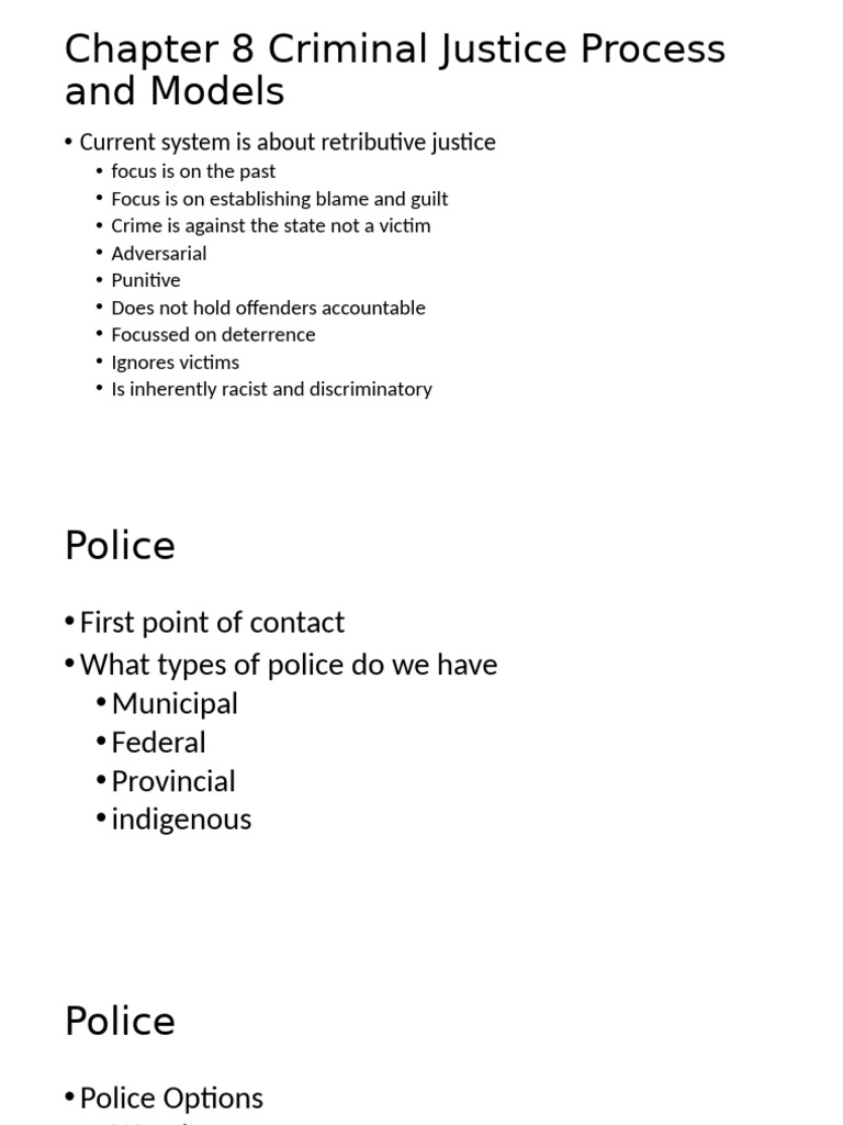 Criminal Justice Models and Processes | PDF | Crime & Violence | Crimes