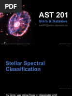 Analyzing Star Spectra with Gizmo | PDF | Stars | Spectral Line