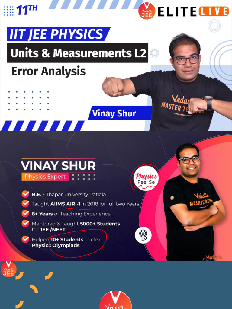 27 05 2021++Units+&+Dimensions-Error+Analysis+Vinay+Sir+Physics+11th ...