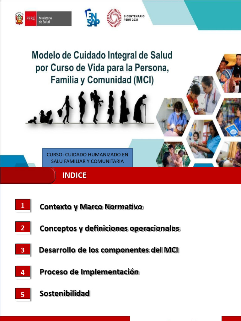 Modelo de Cuidado Integral en Salud | PDF | Adultos | Infantes
