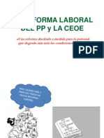 Reforma Laboral PP+CEOE