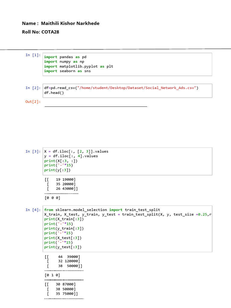 Logistic Regression Analysis in Python | PDF | Data Analysis