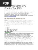 50000 Series CPT Exam Practice Test | PDF | Vertebra | Radiation Therapy