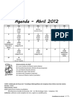 Agenda Abril 2012