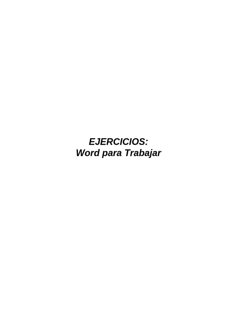 Ejercicos-De-Word 17 19 20 26 27 | PDF | Microsoft Word | Diseño web