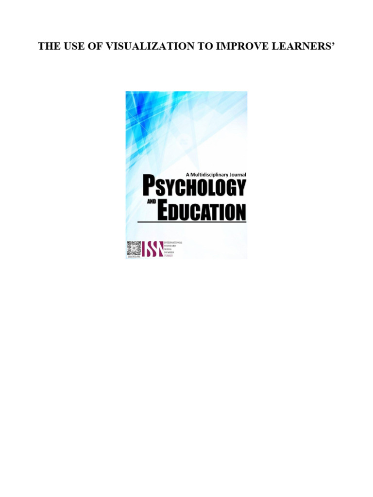 Enhancing Writing Skills Through Visualization Pdf Reading