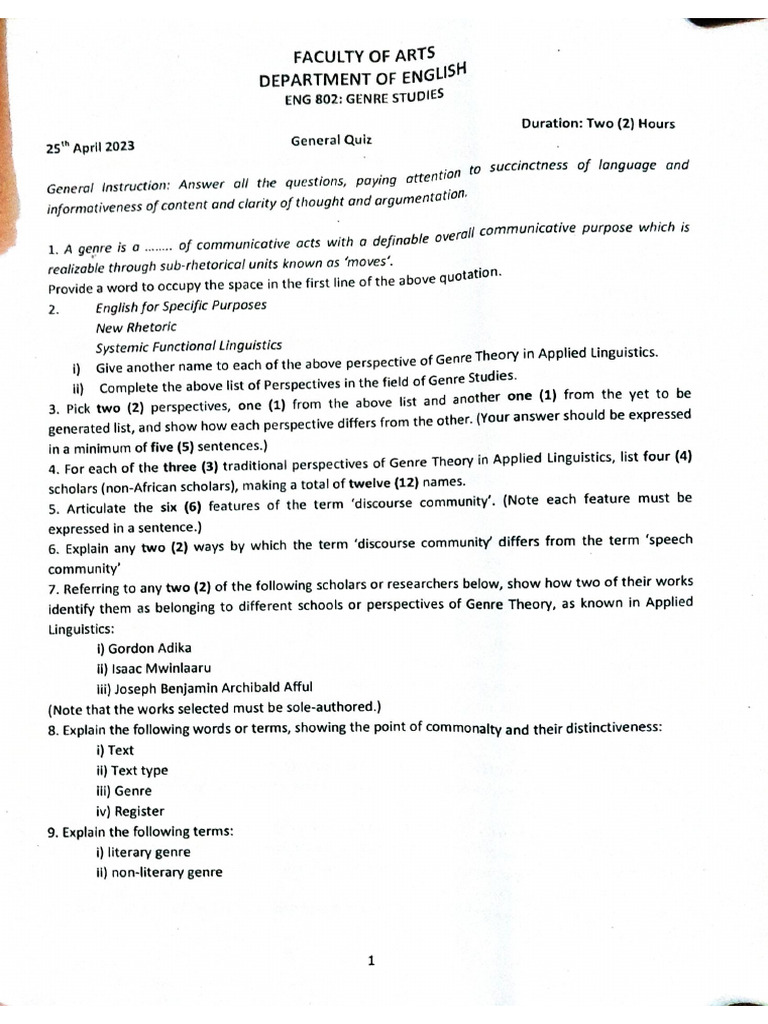 Departmental Document | PDF
