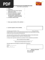 PLI Self Declaration Form for Graduates | PDF