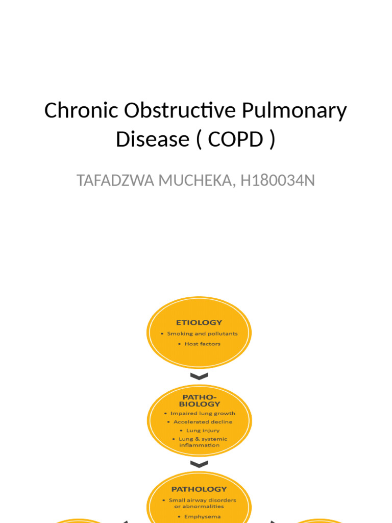 Chronic Obstructive Pulmonary Disease | PDF | Lung | Respiratory Tract