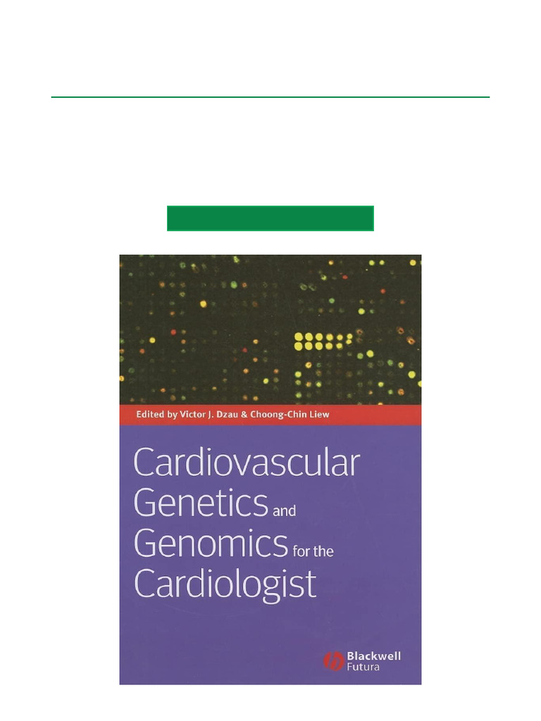 Cardiovascular Genetics for Cardiologists | PDF